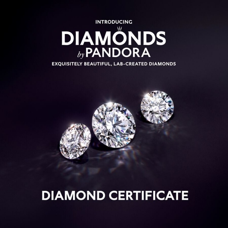 Lab-created Diamond Styled Sets Pandora Argent | 14OEJGSVK